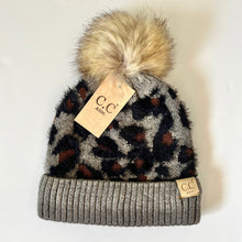 Load image into Gallery viewer, Kids C.C Leopard Beanie
